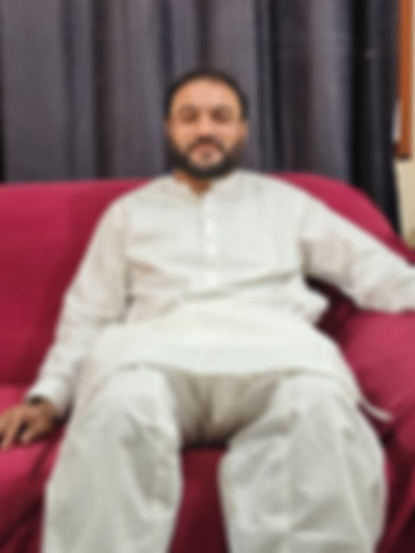 M Afzal M Aslam - Groom