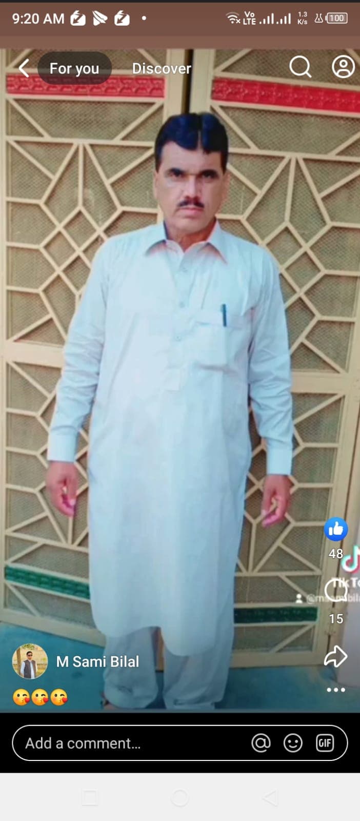 M Saleem Ch Nawab Khan - Groom