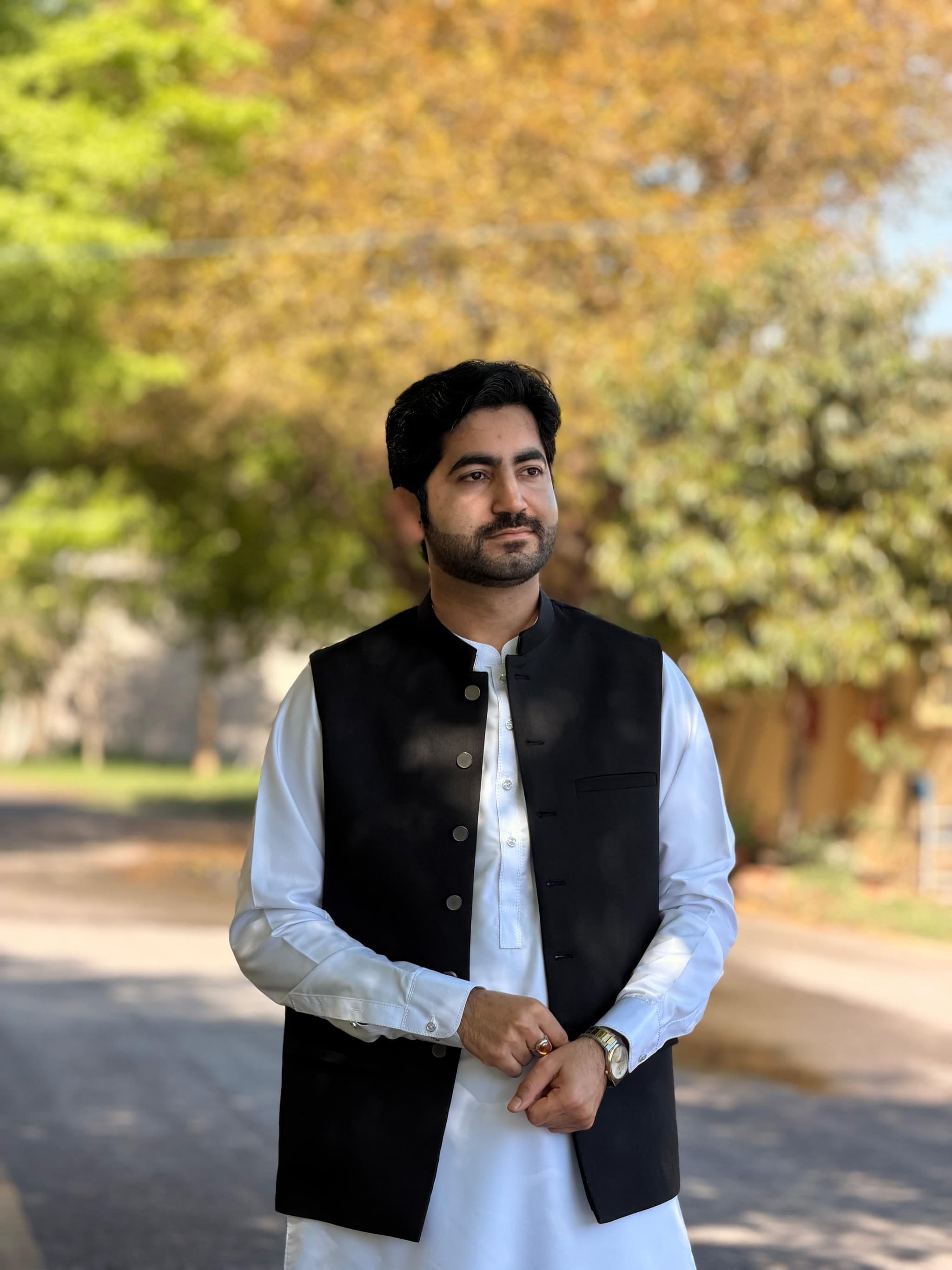 M Ansar Manzoor Ahmad - Groom