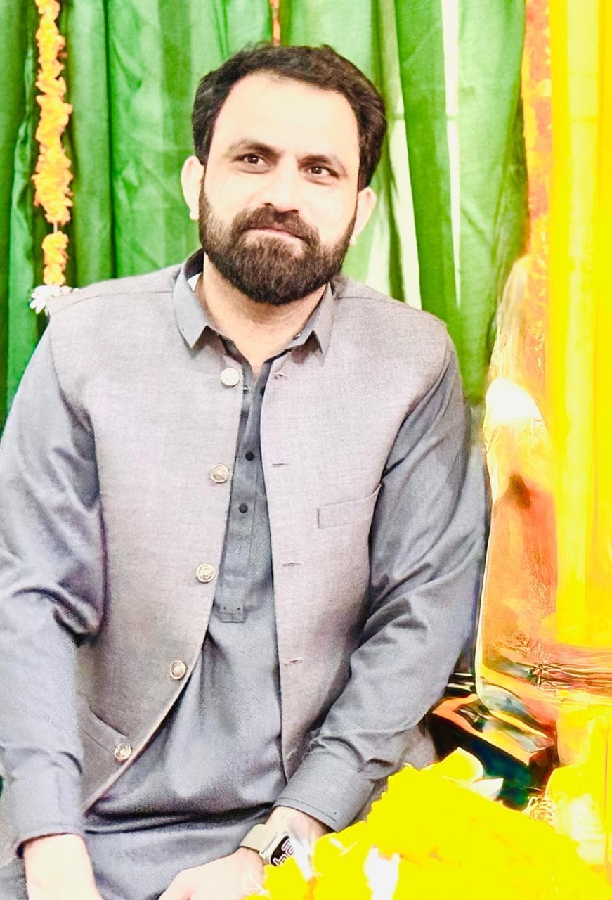 M Shehraz Mureed Abbas - Groom