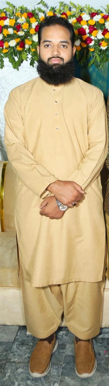 M Asif Ghulam Mustafa - Groom