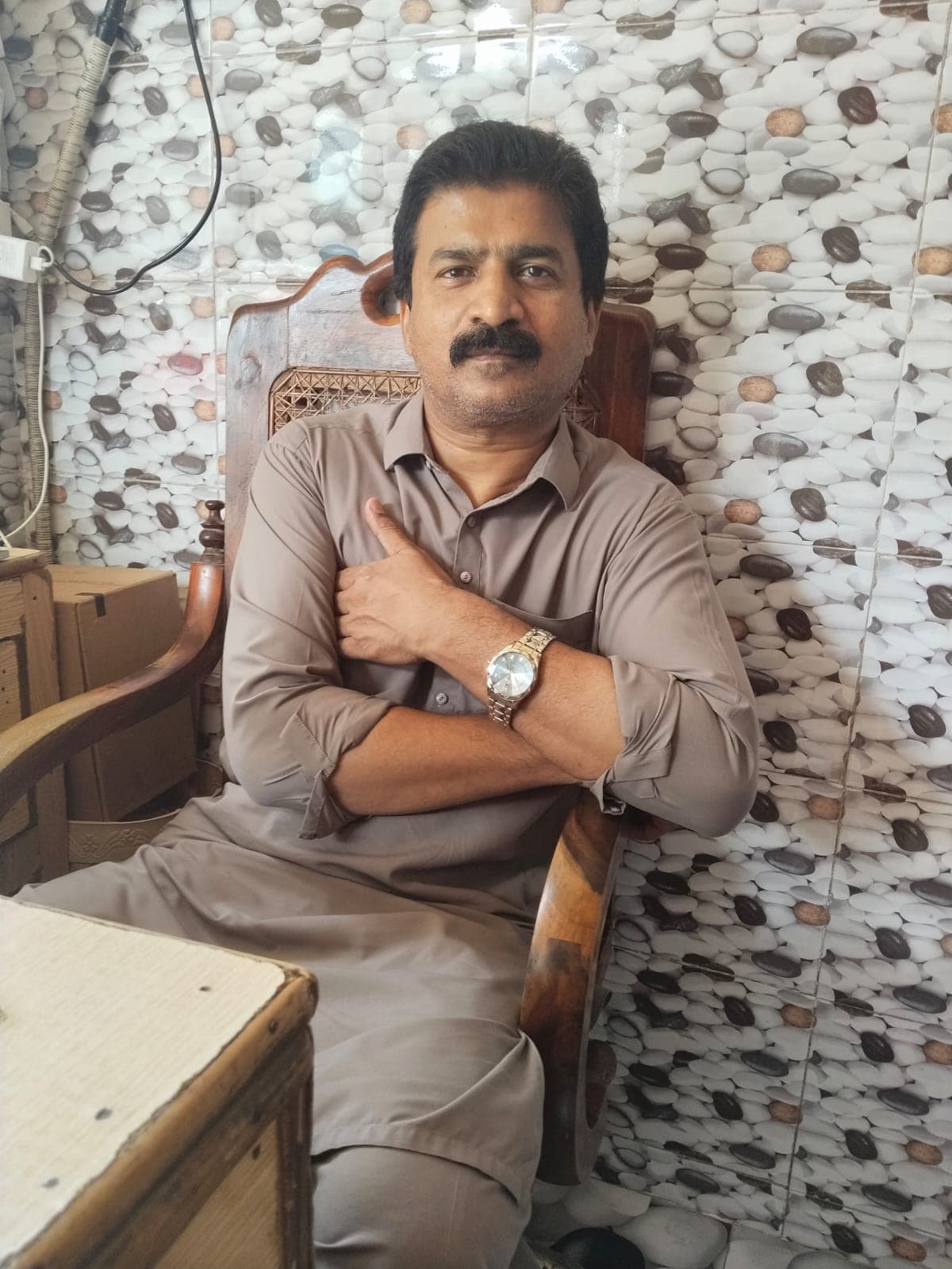 M Amjad Abdul Majid - Groom