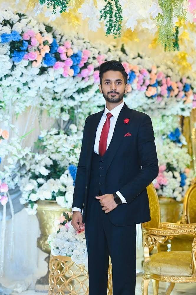 M Usman M Anwar - Groom