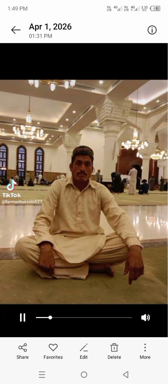 Farman Hussain Suleman Khan - Groom