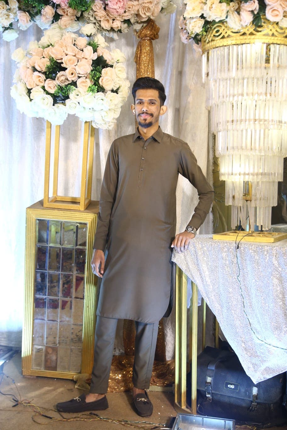 M Afaq M Aslam - Groom